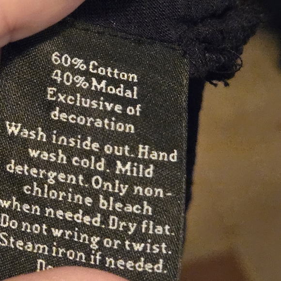 Rock & Republic black brown gold embellished front juniors size small NWOT - Picture 7 of 7